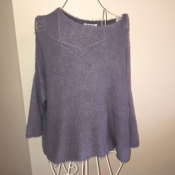 Bevello Julie Billart Lilac Slouchy Sweater - Picture 1 of 4